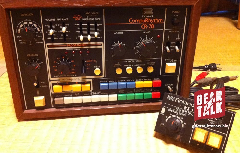 La Historia de la Roland CR-78 el primer Drum Machine